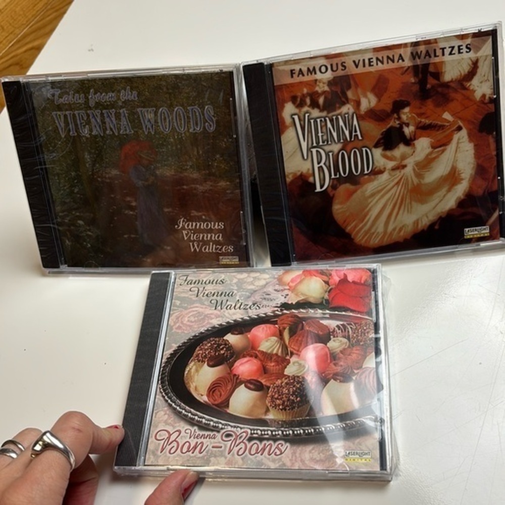 Famous Vienna Waltzes 3 CD bundle all‎ New sealed